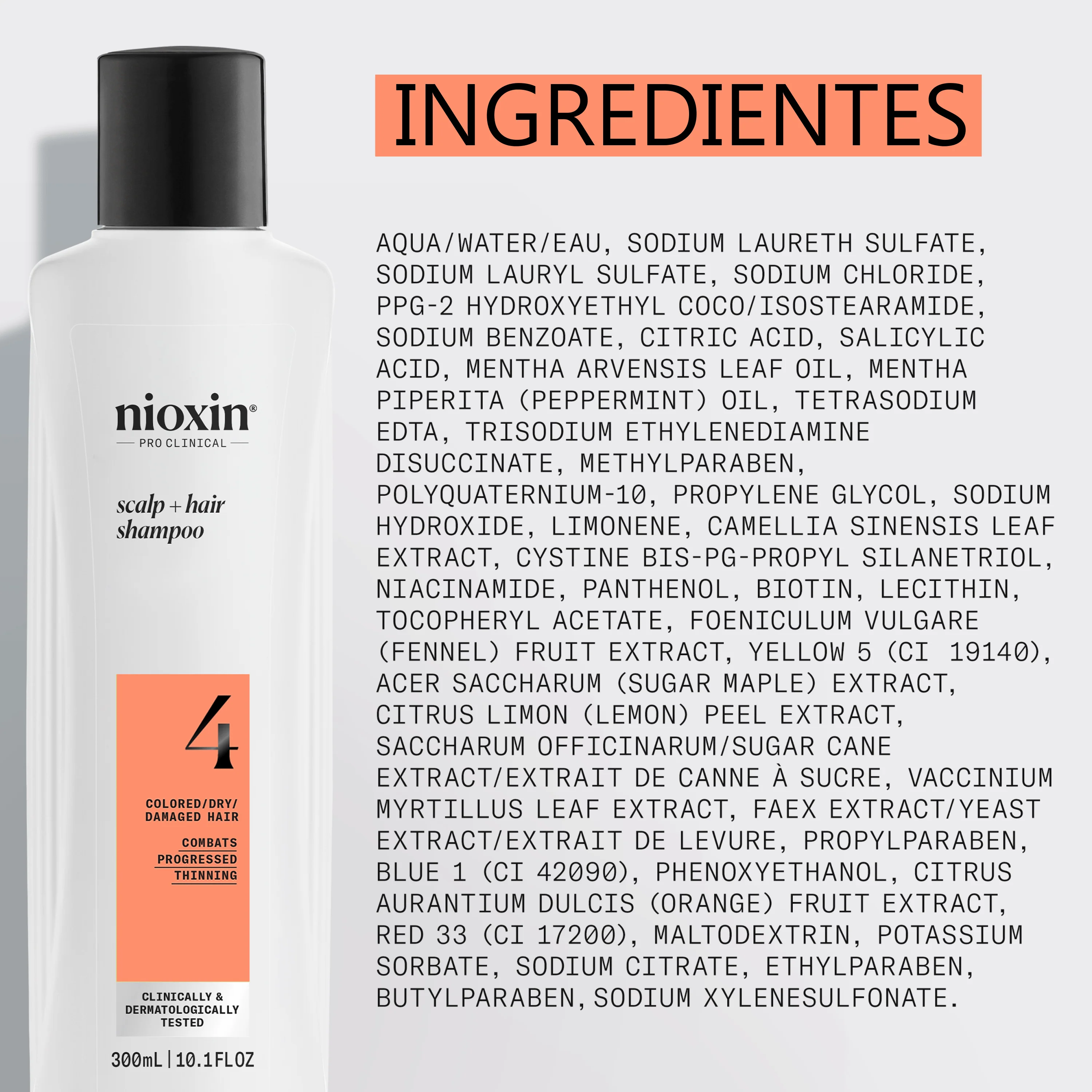 SYSTEM 4 CLEANSER Champú Step 1 Cabello Teñido 300ml - Image 7
