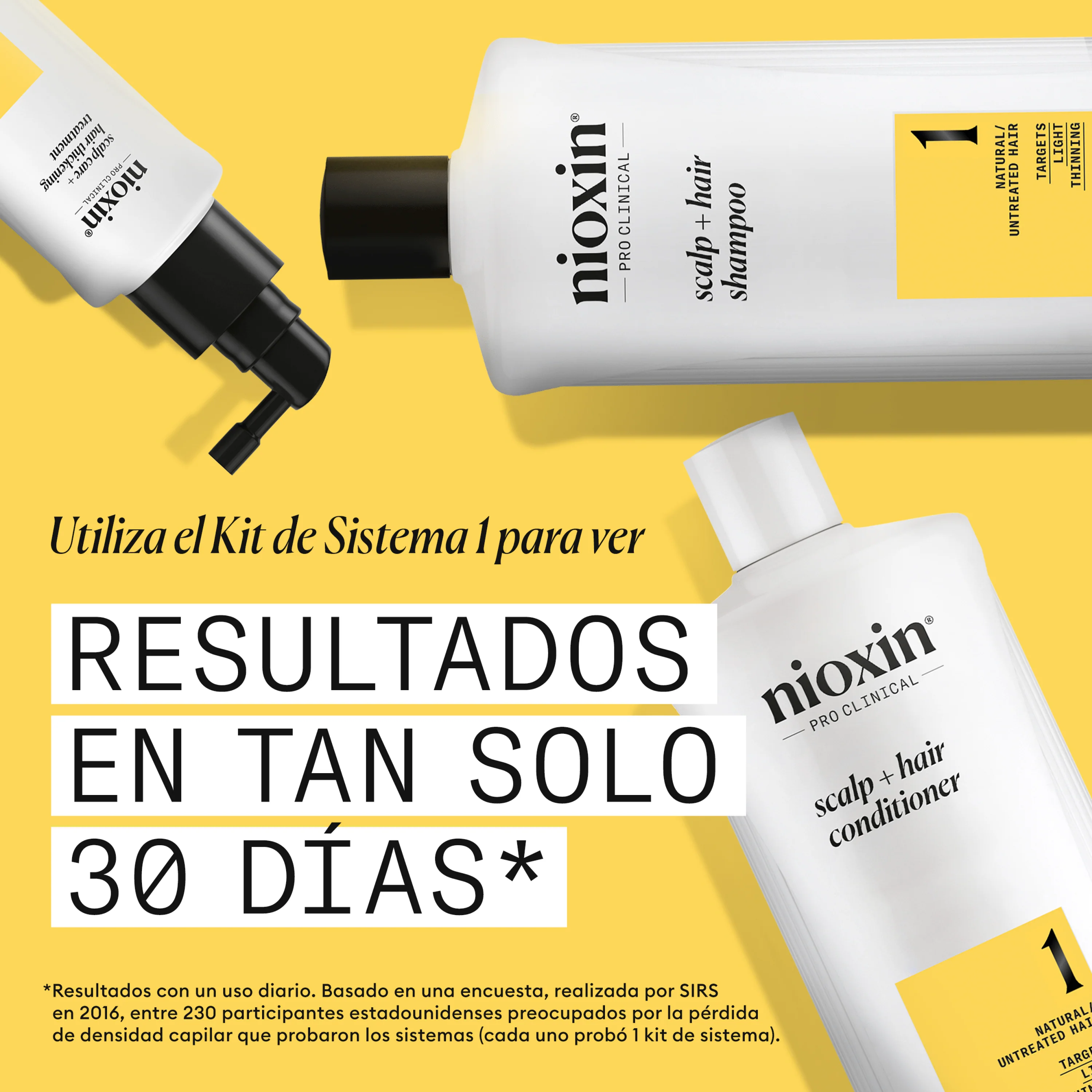 SYSTEM Kit 1 Champú 150ml + Acondicionador 150ml + Tratamiento 50ml - Image 7