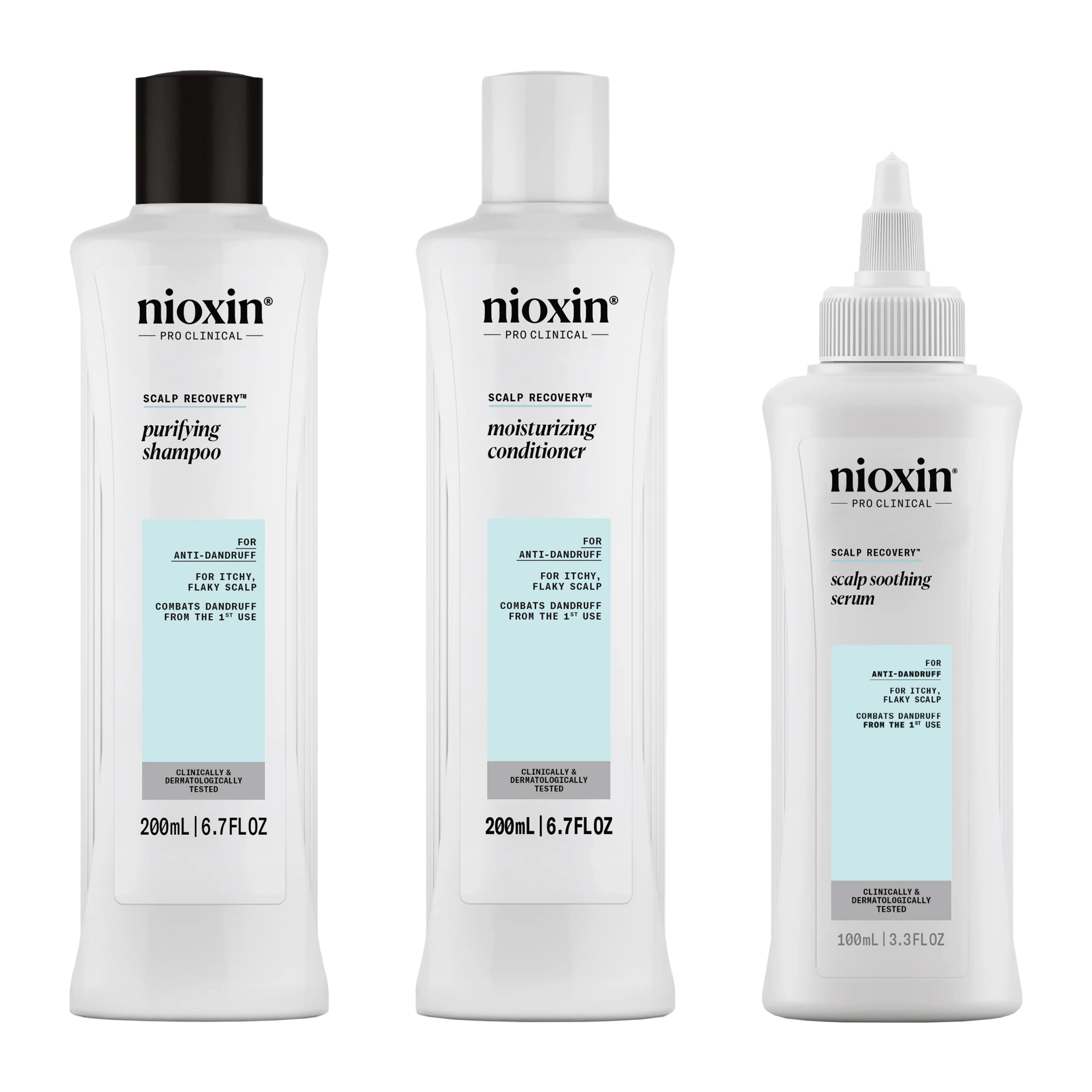 SYSTEM Kit SCALP RECOVERY Champú 200ml + Acondicionador 200ml + Tratamiento 100ml