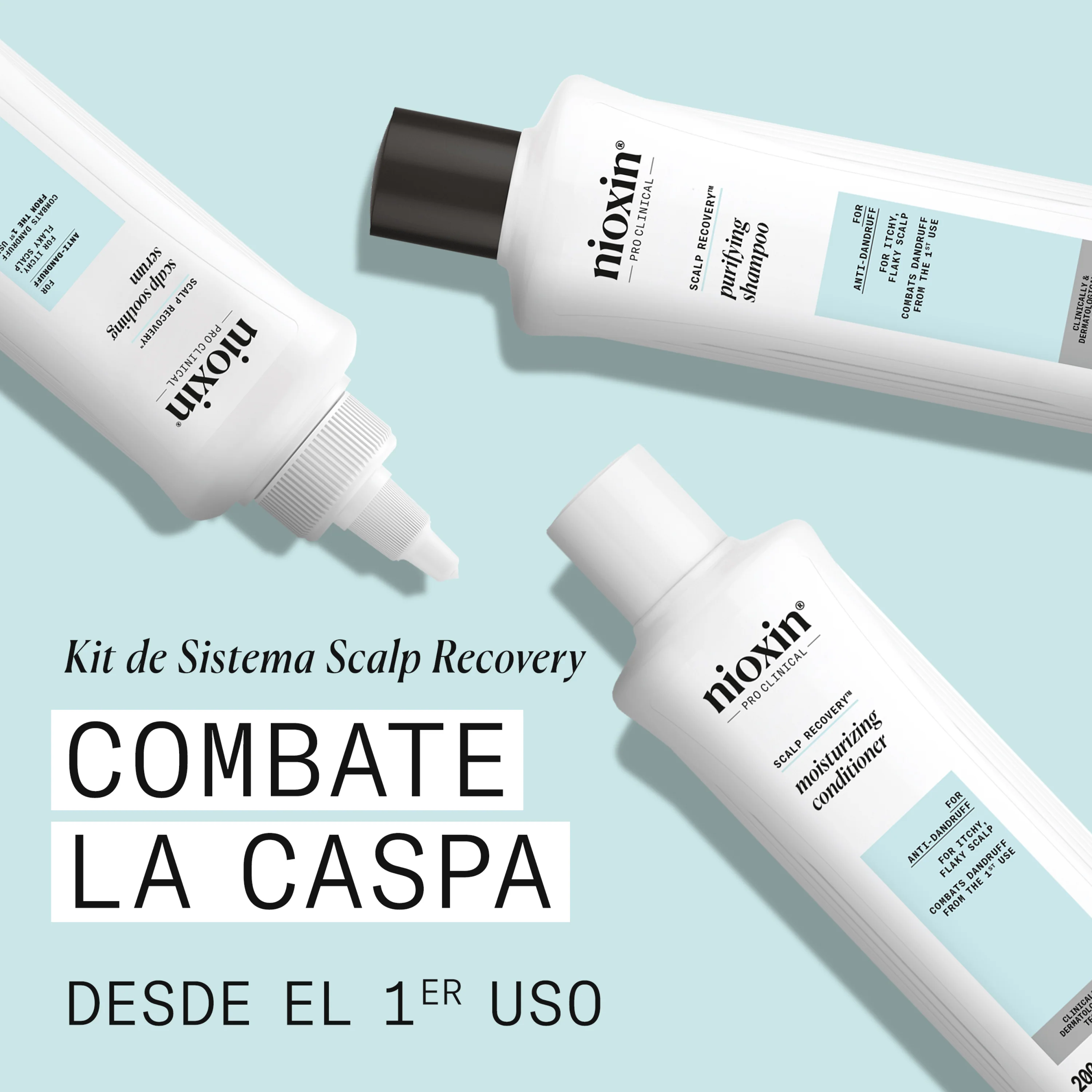 SYSTEM Kit SCALP RECOVERY Champú 200ml + Acondicionador 200ml + Tratamiento 100ml - Image 7