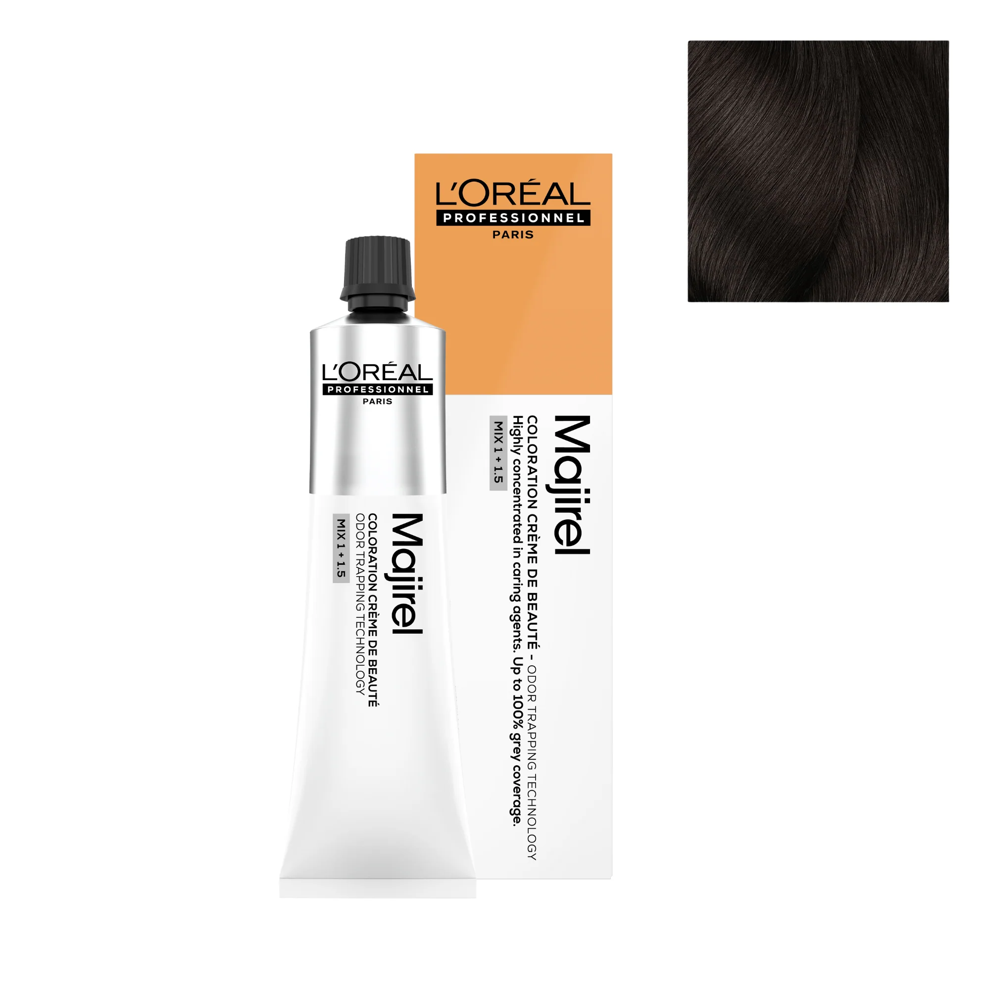 Tinte Majirel 4.35 - 60ml | Castaño Dorado Caoba - L'Oréal Professionnel