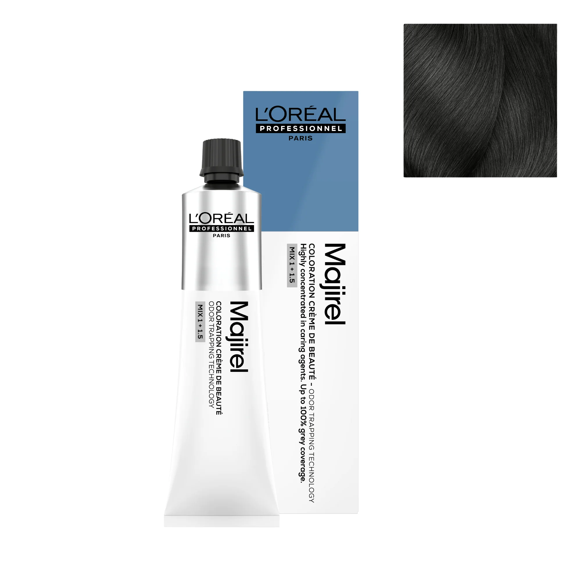 Tinte Majirel 5.1 - 60ml | Castaño Claro Ceniza - L'Oréal Professionnel