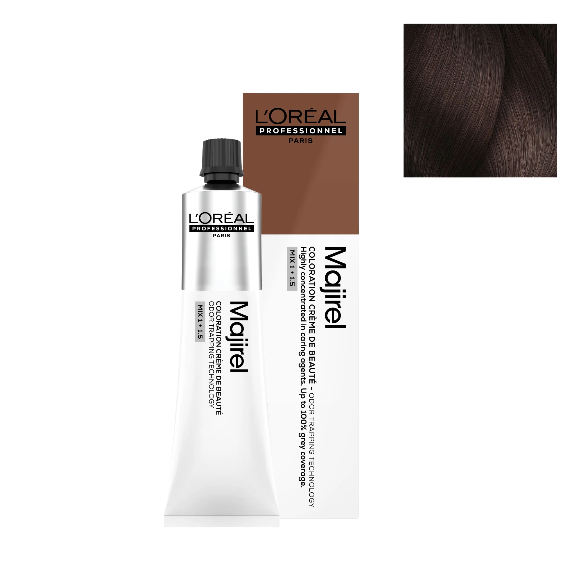 Tinte Majirel 5.52 - 60ml | Castaño Claro Caoba Irisado - L'Oréal Professionnel