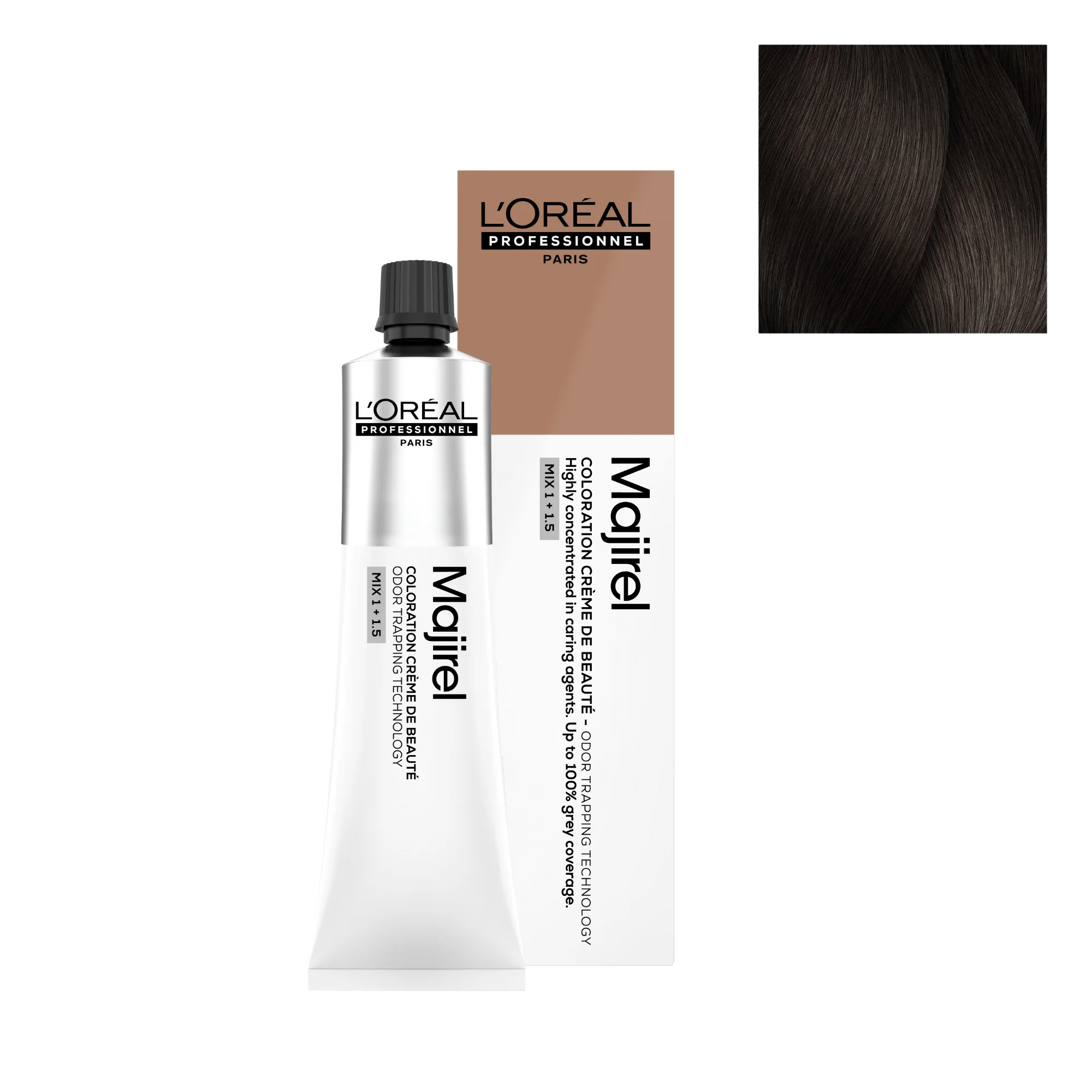 Tinte Majirel 5.8 - 60ml | Castaño Claro Moca - L'Oréal Professionnel