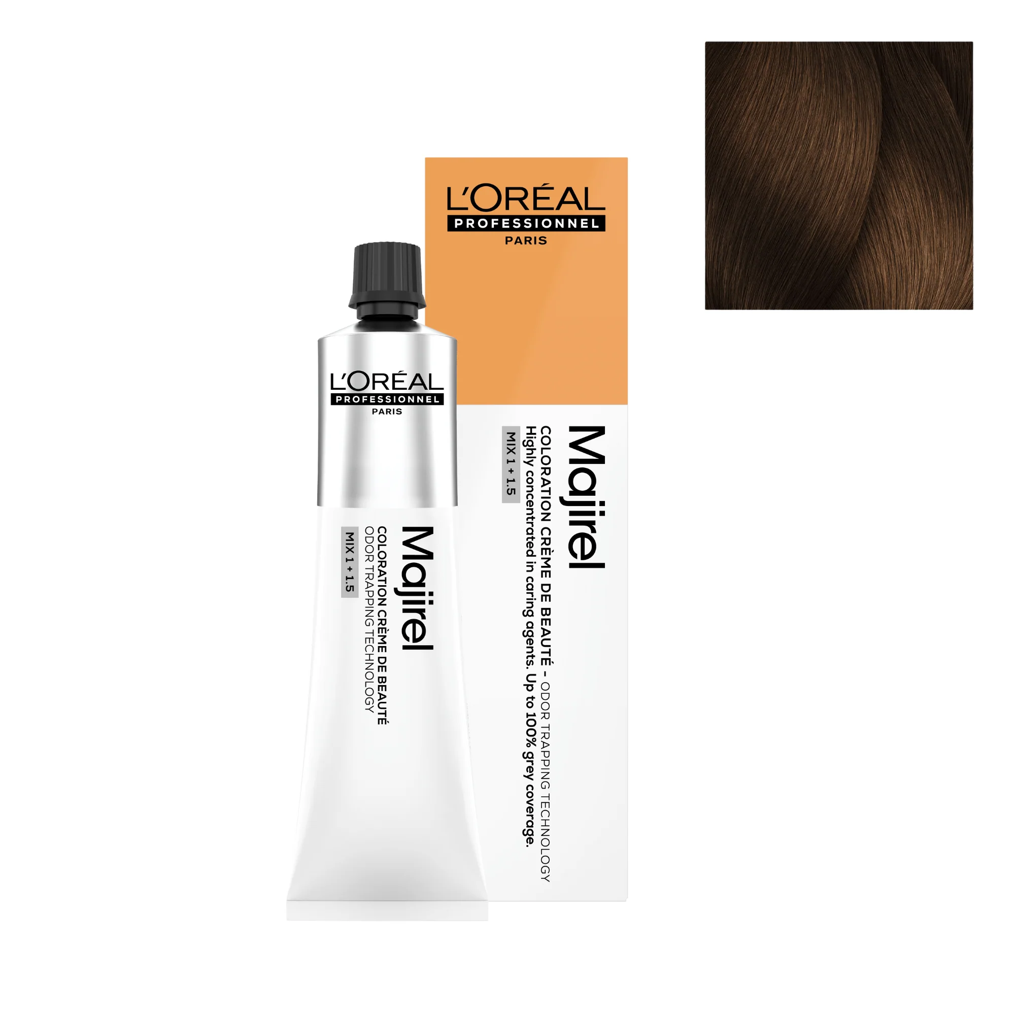 Tinte Majirel 6.34 - 60ml | Rubio Oscuro Dorado Cobrizo - L'Oréal Professionnel
