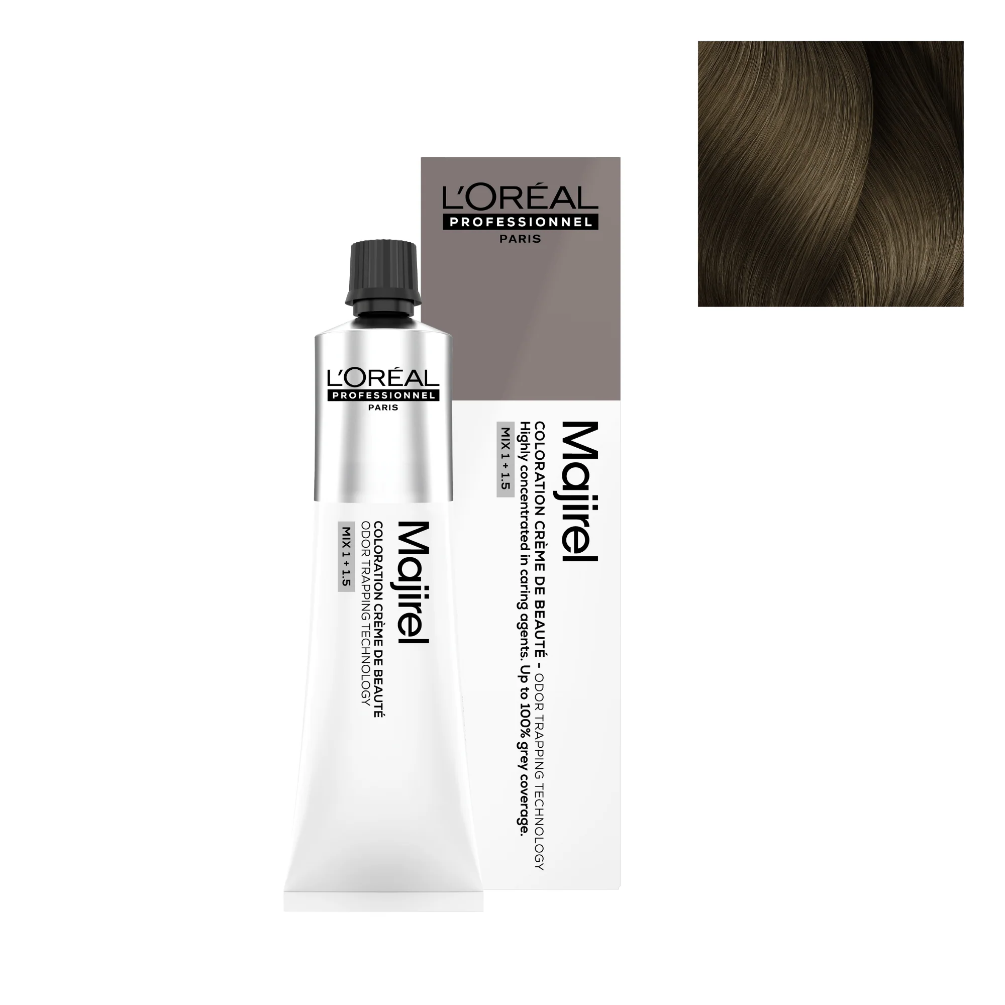 Tinte Majirel 7.13 - 60ml | Rubio Ceniza Dorado - L'Oréal Professionnel