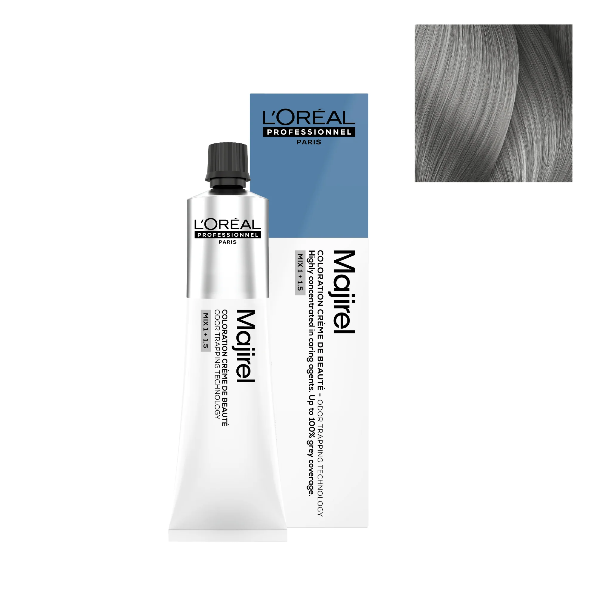 Tinte Majirel 8.1 - 60ml | Rubio Claro Ceniza - L'Oréal Professionnel
