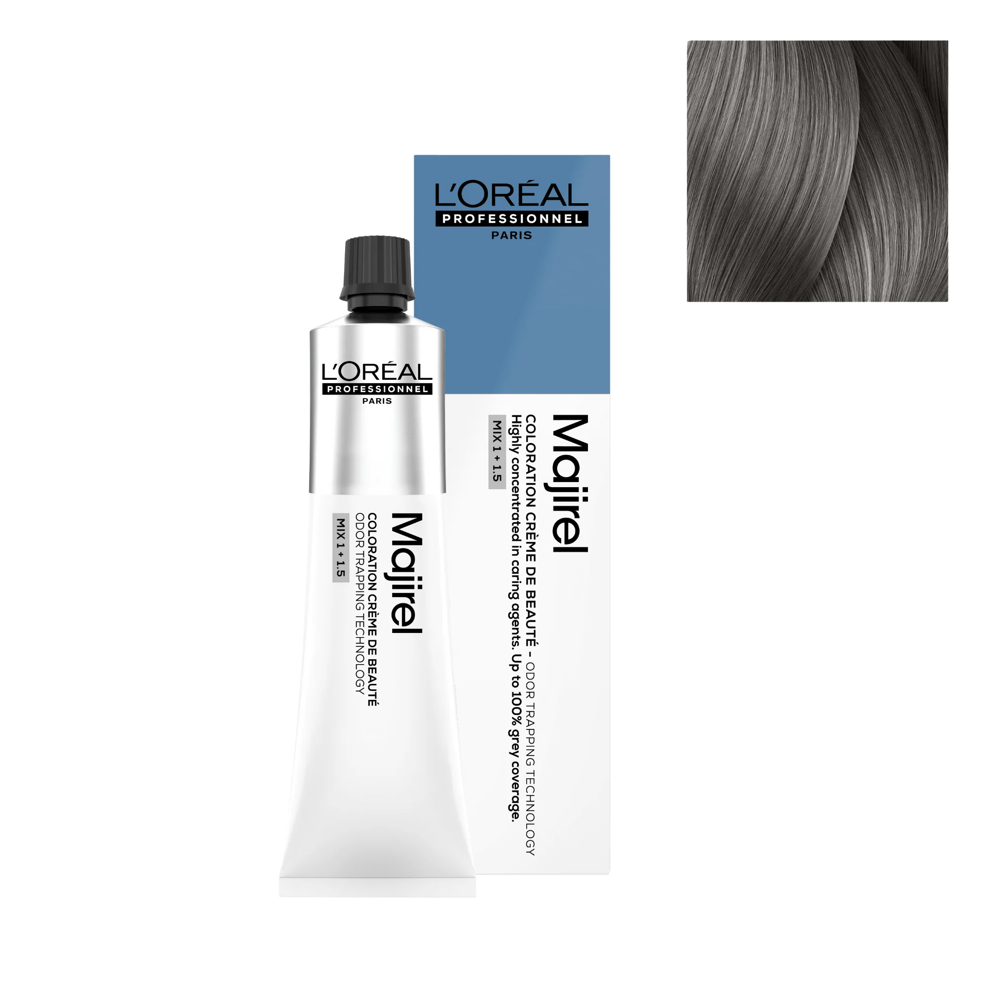 Tinte Majirel 8.11 - 60ml | Rubio Claro Ceniza Profundo - L'Oréal Professionnel