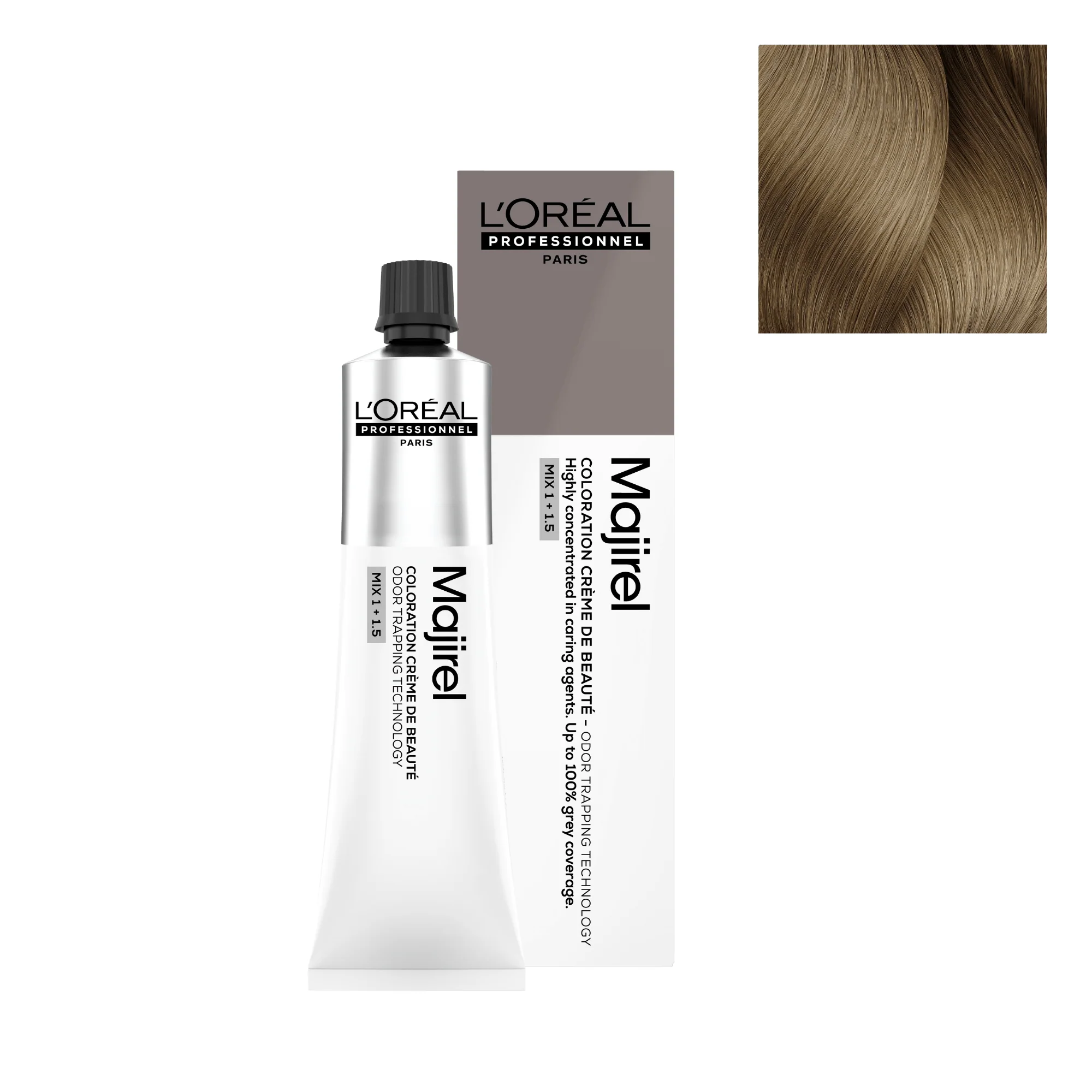 Tinte Majirel 9.13 - 60ml | Rubio Muy Claro Ceniza Dorado - L'Oréal Professionnel