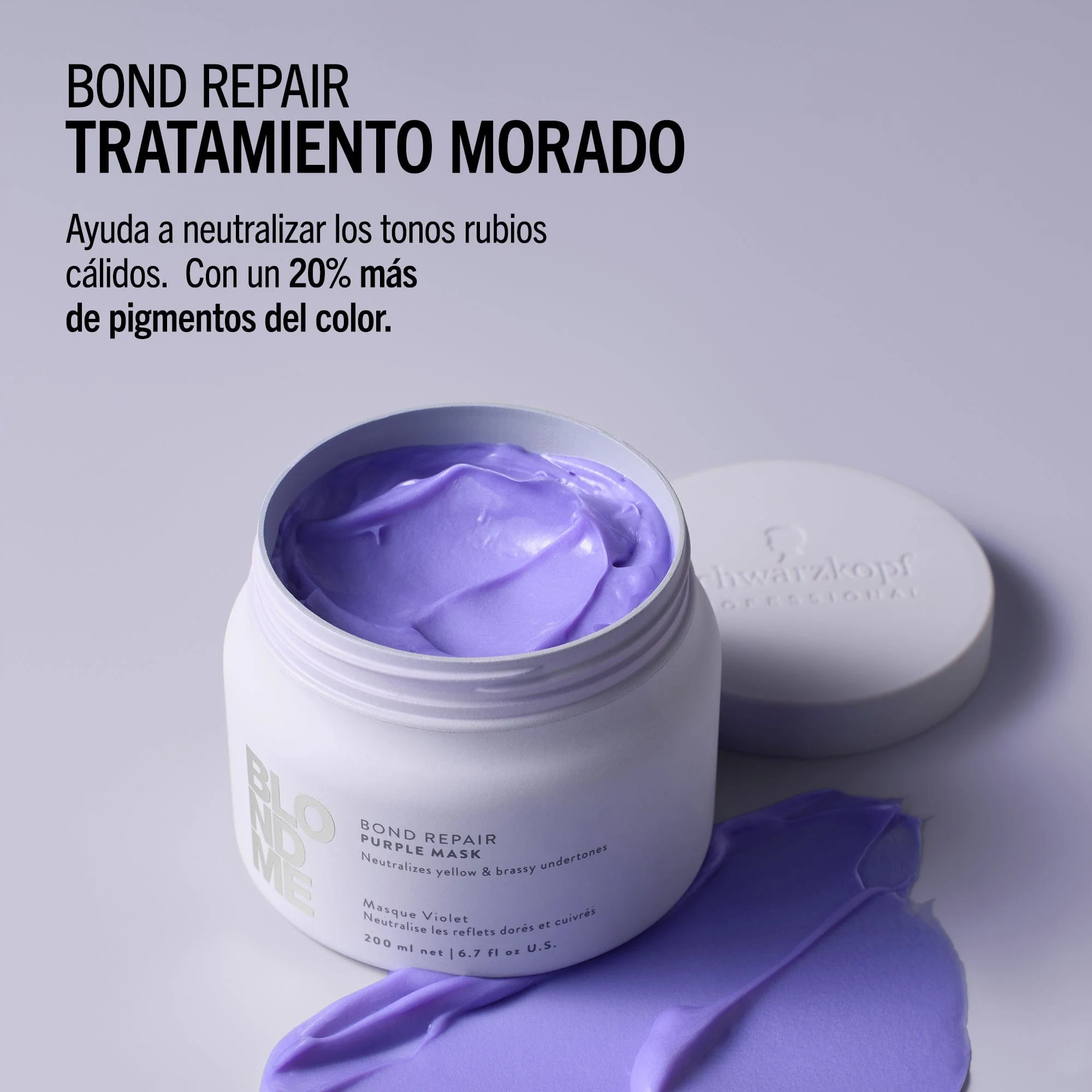 Tratamiento Morado Bond Repair de BLONDME 500ml - Image 6