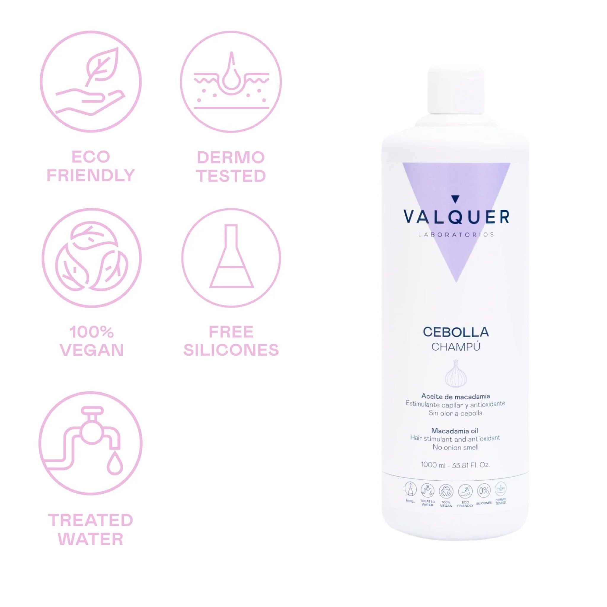VALQUER CHAMPU DE CEBOLLA 500 ML - Image 3