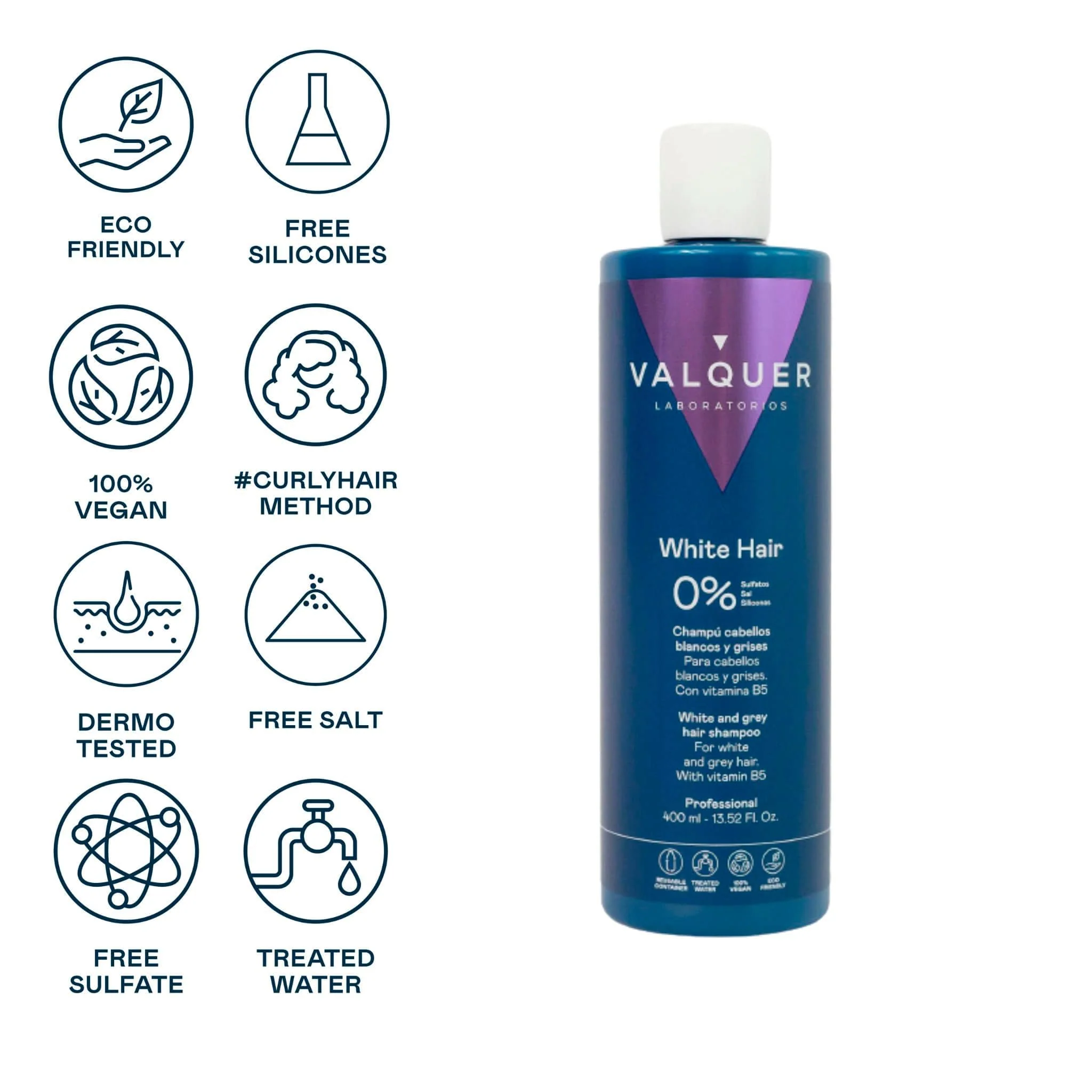 VALQUER CHAMPU SILVER PLATINUM 400 ML - Image 4