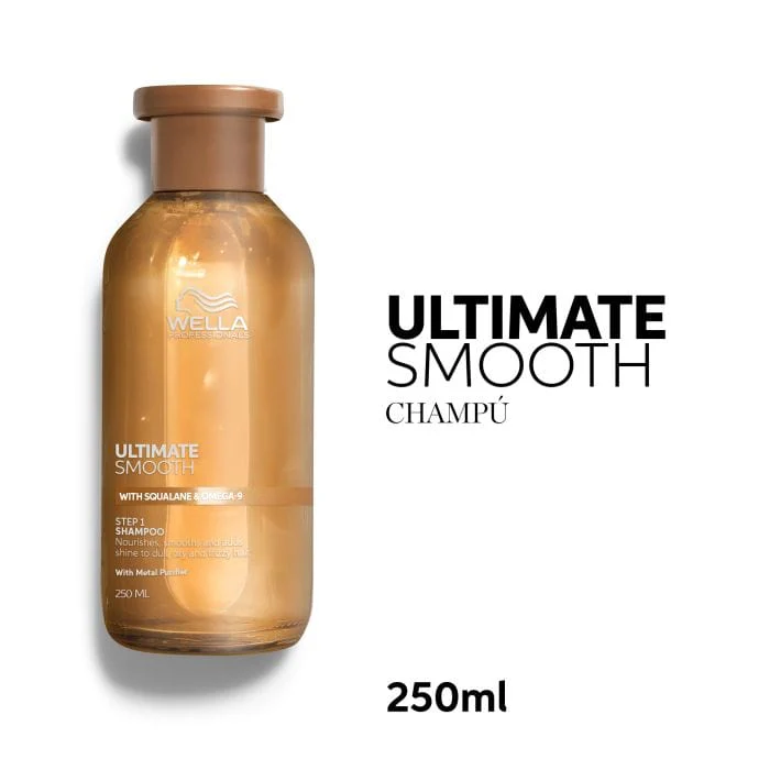 Wella Champú ULTIMATE SMOOTH antiencrespamiento 250 ml - Image 10