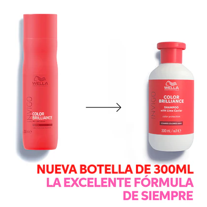 Wella Invigo - Champú COLOR BRILLIANCE cabello grueso 300 ml - Image 2