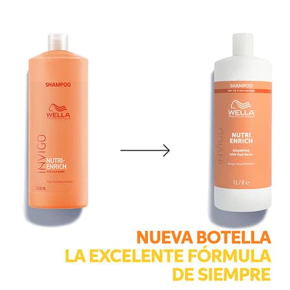 Wella Invigo Champú NUTRI-ENRICH cabello seco 1000 ml - Image 2