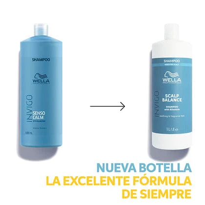 Wella Invigo - Champú SCALP BALANCE CALM CUERO CABELLUDO SENSIBLE (Sensitive Scalp) 1000ml - Image 2