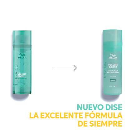Wella Invigo - Mascarilla Cristalina VOLUME BOOST cabello fino y sin volumen 145 ml - Image 2