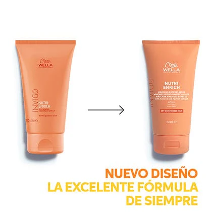 Wella Invigo Mascarilla de Calor Hidratación Express NUTRI-ENRICH (Warming -Express) 150 ml - Image 10