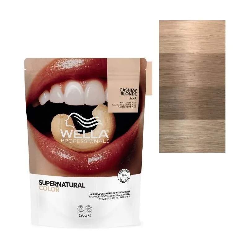 Wella Supernatural Cashew Blonde 9/36  120 g